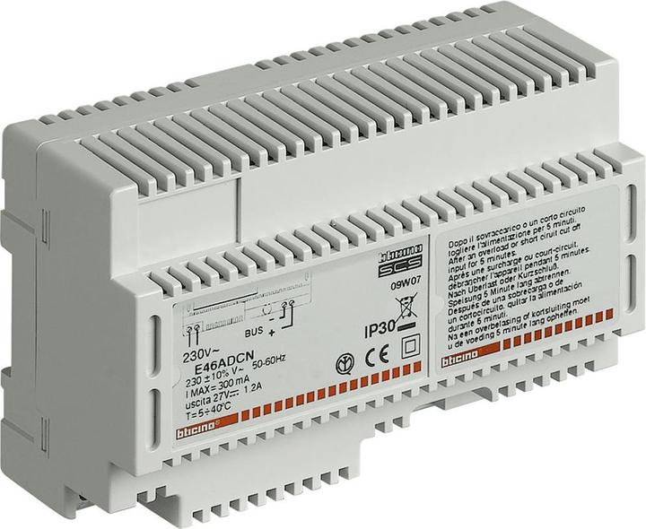 Immagine prodotto Bticino Unità di rete bus 230V E46ADCN
