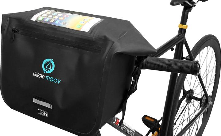 T'nB URBAN MOOV sacoche de vélo, 9 litres (9.30 l, Sacoche de guidon)