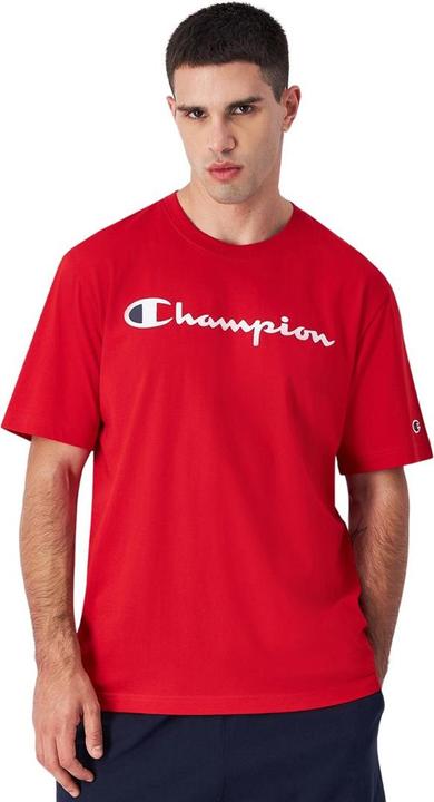Image du produit Champion Koszulka męska SS Tee czerwona 220256 RS054 M (M)