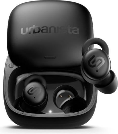 Produktbild Urbanista True Wireless In-Ear-Kopfhörer Porto Schwarz (keine Geräuschunterdrückung, 27 h, Kabellos)