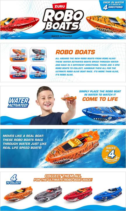 Image du produit Zuru Robo Boot (1 pièce - assorti)