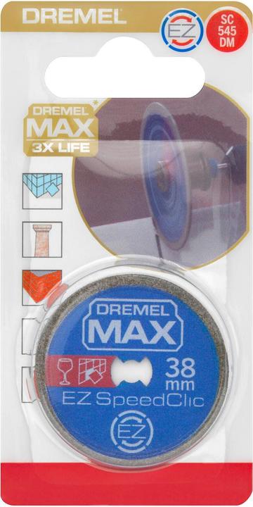Actual product image Dremel EZ Speed Clic diamond cutting disc MAX Ø 38.0 mm (1 piece)