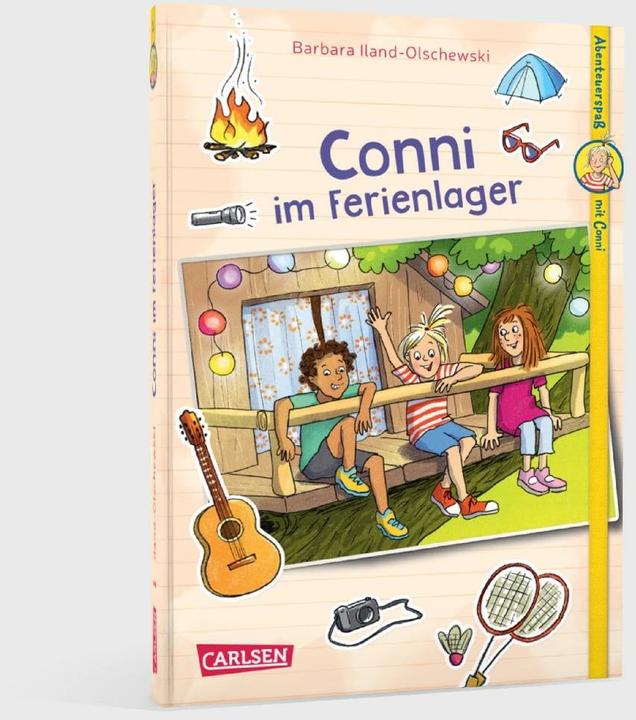 Actual product image Abenteuerspass mit Conni 1: Conni im Ferienlager (German, Sabine Legien, Barbara Iland-Olschewski, 2024)