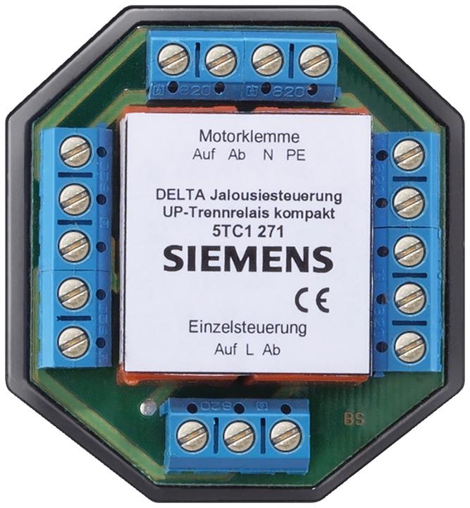 Produktbild Siemens BJC Delta Jalousie Kontrollmechanismen – RELE freistehend Kompakt