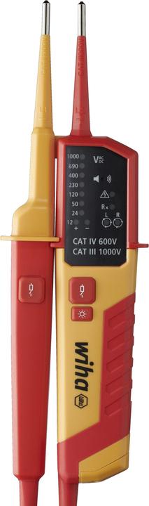 Produktbild Wiha Spannungs- und Durchgangsprüfer (CAT IV 600V, CAT III)