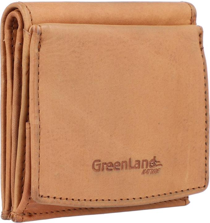 Actual product image Greenland Nature Wallet RFID protection leather 10 cm