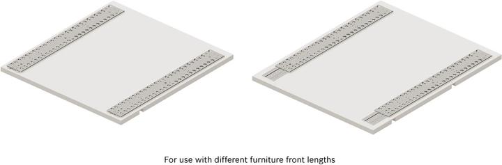 Actual product image Neff Z788BI00 Connecting rail for divided fronts
