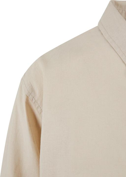 Actual product image Urban Classics Ladies Linen Mixed Oversized Shirt - 165597 (XXL)