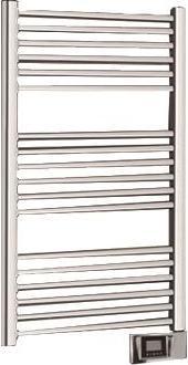 Thermrad elektrischer Handtuchheizkörper Basic-E 1177X500MM 750W Weiss Ral 9016. runde Profile. IP44.