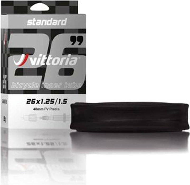 Vittoria Schlauch Standard 700x28/42c 48 mm Prestaventil RVC (Presta (SV), 28", 48 mm)