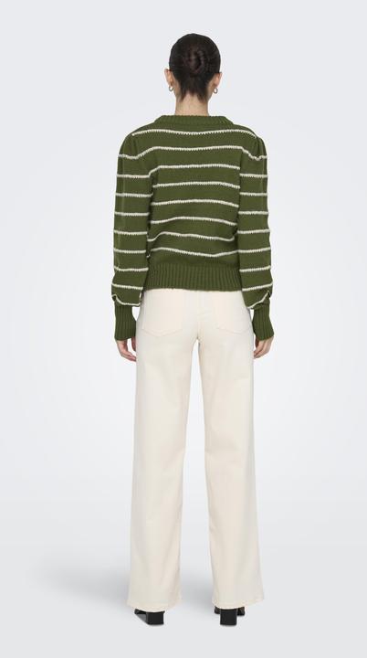 Produktbild JdY Normal geschnitten Hoch geschlossen Lange Bündchen Puffärmel Pullover Strickpullover (XL)