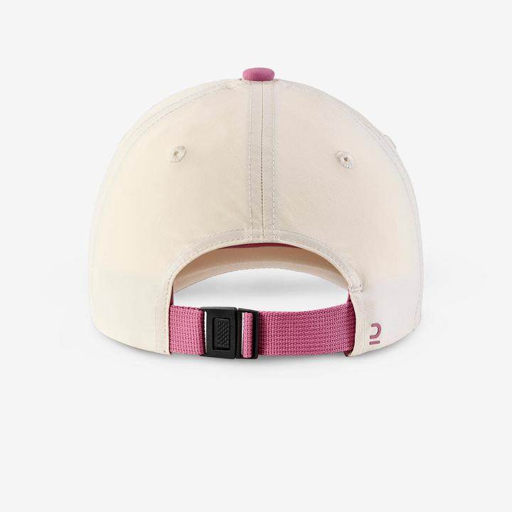 Actual product image Quechua Schirmmütze MH100 Kinder Grösse 122–170 rosa/beige