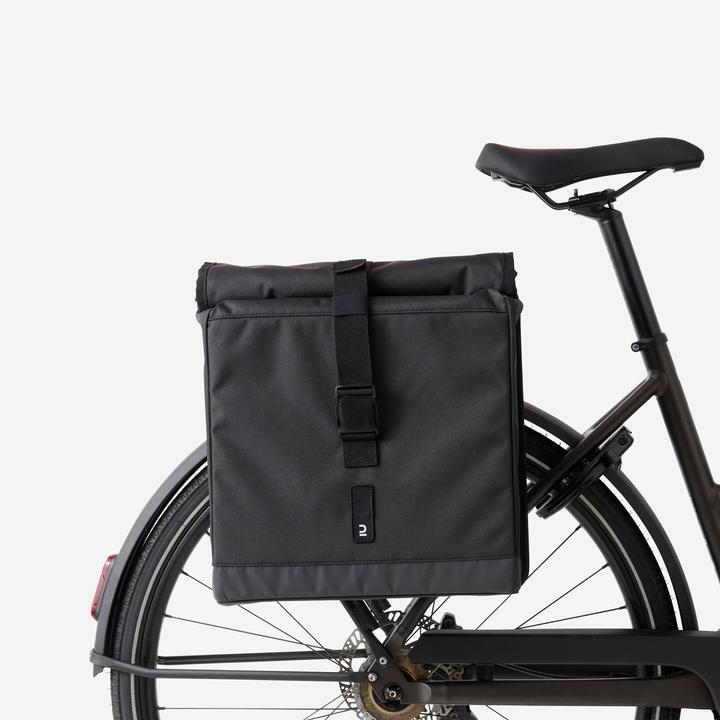 Immagine prodotto Decathlon Doppel-Fahrradtasche 500 (20 l, Borsa portapacchi)