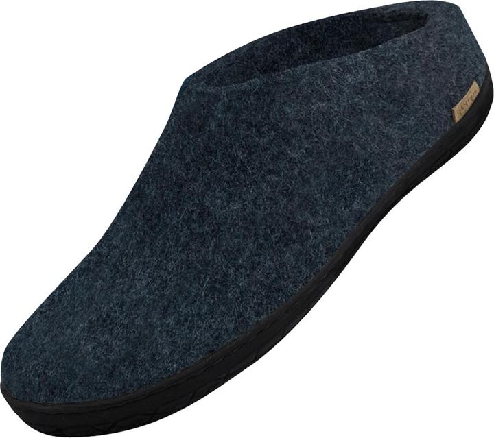 Immagine prodotto Glerups Pantofole nere con suola in gomma naturale (45)