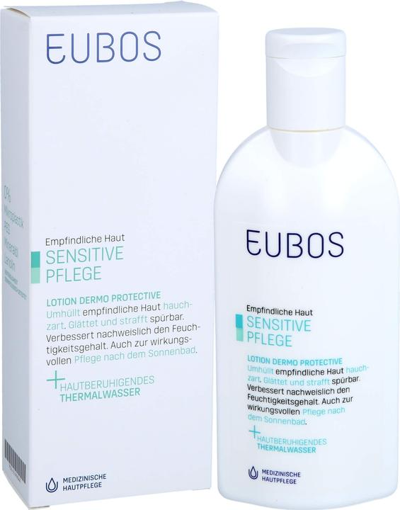 Actual product image Eubos Sensitive Lotion DermoProtectiv (Body cream, 200 ml)