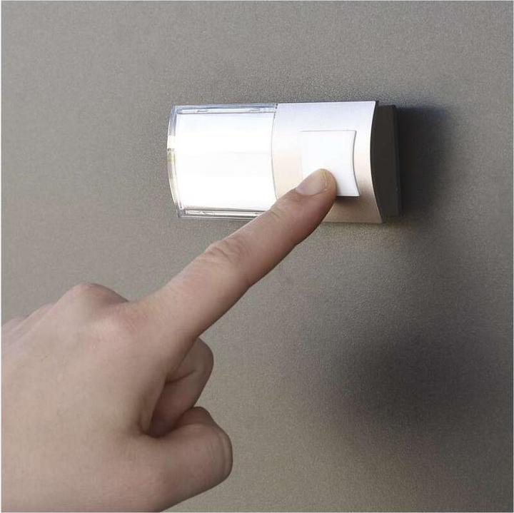 Actual product image Emos Wireless Doorbell P5763, powered by 3x AA, unlimited range (Funk)