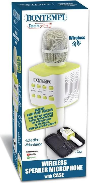 Image du produit Bontempi Karaoke Mikrofon mit Etui