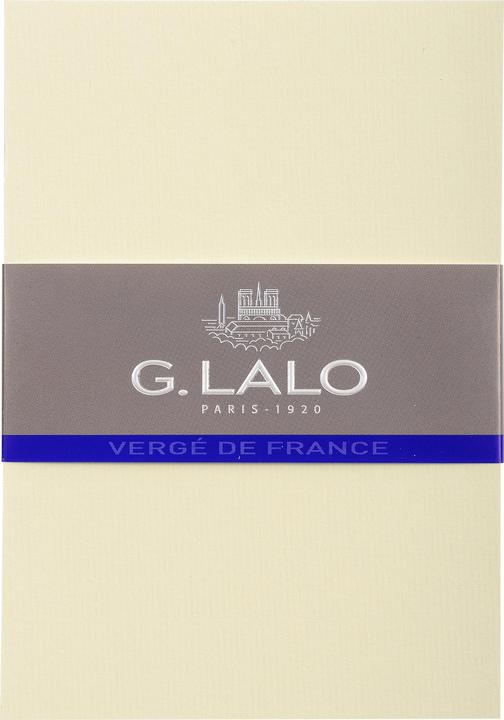 Image du produit G. Lalo 25 CARTES VERGE DE FRANCE C6 (107X152mm), SOUS SACHET - ivoire (360 pcs)