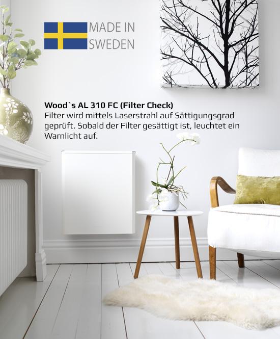 Actual product image Wood's AL 310-FC (60 m²)