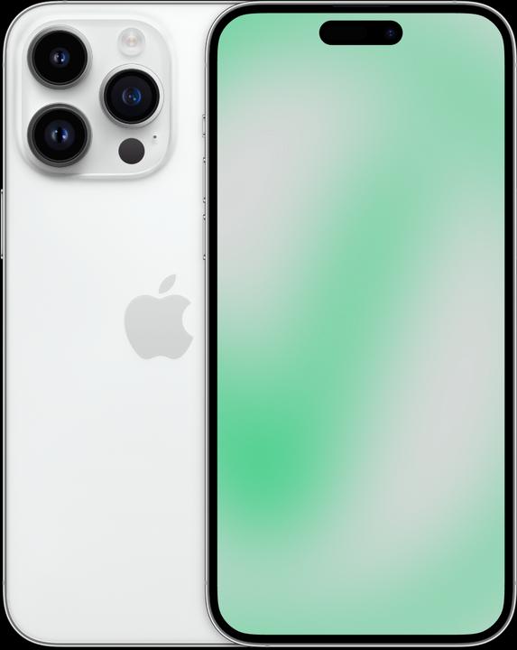 Actual product image Revendo iPhone 14 Pro Max (512 GB, Silver, 6.70", 48 Mpx, SIM + eSIM, C / Good)