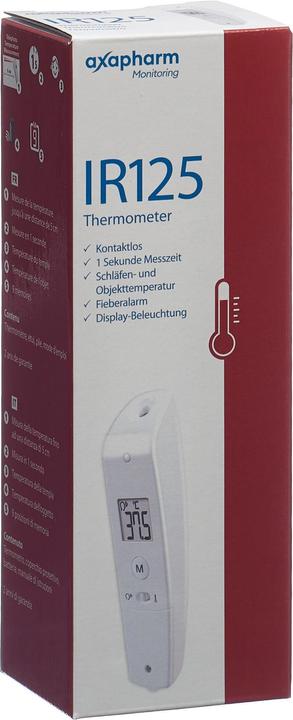 Image du produit Axapharm Monitoring thermomètre IR125 (Sans contact)