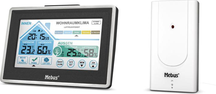 Produktbild Mebus 01026 Funk-Wetterstation