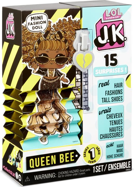Produktbild MGA LOL JK Mini Fashion Doll QUEEN BEE