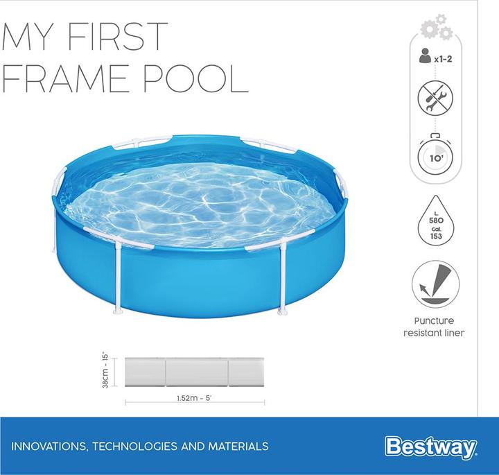 Actual product image Bestway My First Frame Pool