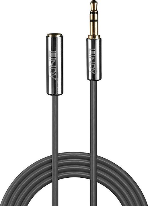 Actual product image Lindy 3.5 mm – 3.5 mm (0.50 m, Cinch, 3.5mm jack (AUX))