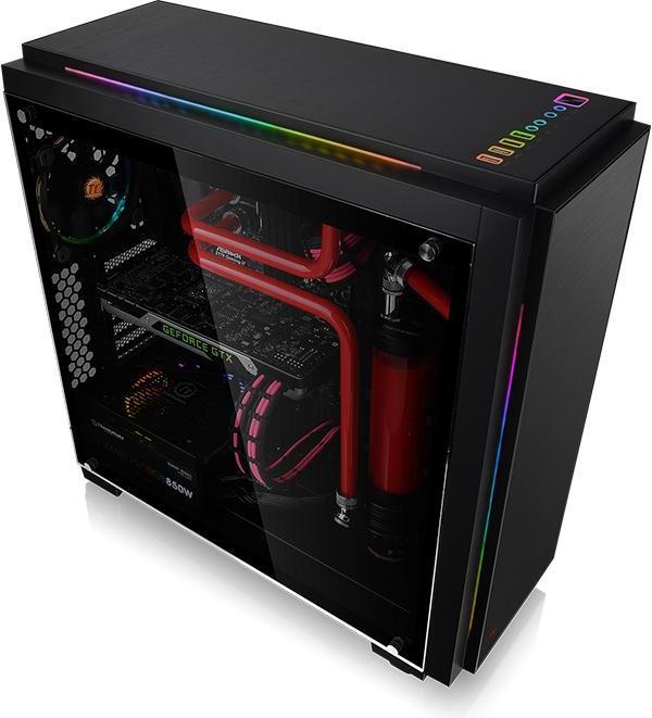 Actual product image Thermaltake Versa C23 Tg RGB Edition Black (ATX)