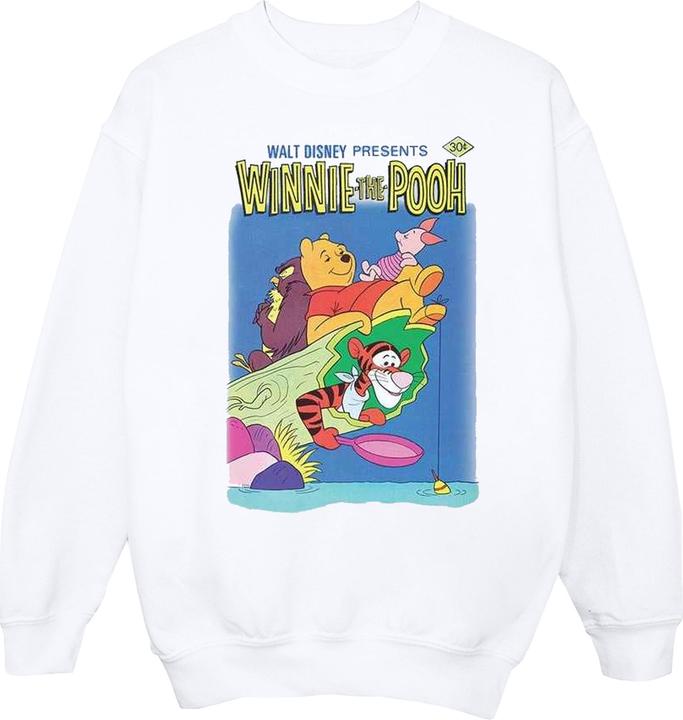 Actual product image Disney Womens/Ladies Winnie The Pooh Poster Sweatshirt (L)