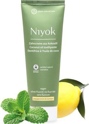 Immagine prodotto Niyok Dentifricio Olio di Cocco Menta e Limone 75 ml (75 ml)