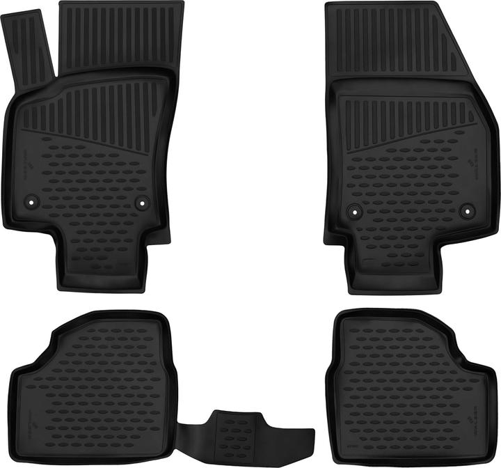 Produktbild Walser Gummimatten XTR für Opel Astra H/Caravan 01/2004 - 05/2014 (2 Vordermatten + 2 Rückmatten)