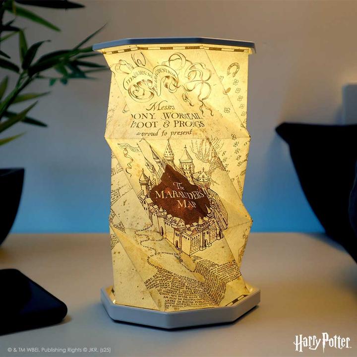 Produktbild Nemesis Now Harry Potter faltbare Lampe Marauders Map 15 cm