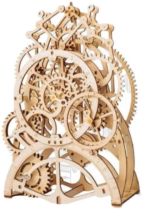 Image du produit Pichler Horloge de stand (kit de construction en bois découpé au laser)
