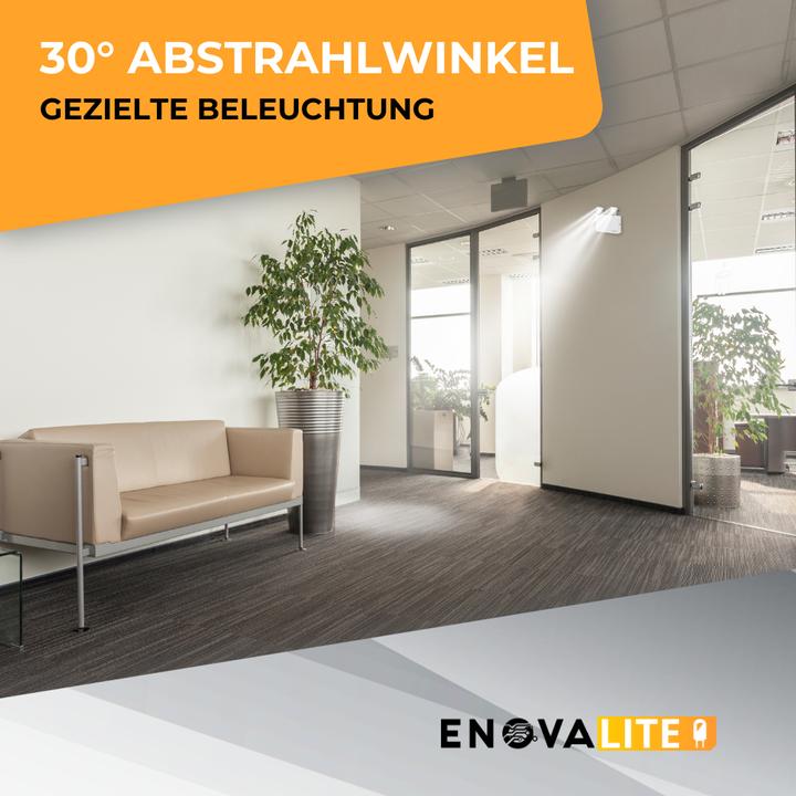Produktbild Enovalite LED-Fluchtwegleuchte, 6 W, Twin-Spot, Wandmontage