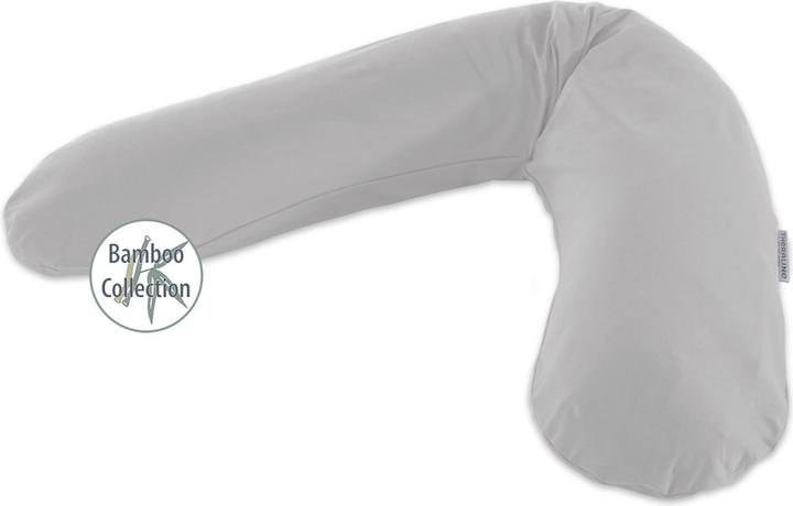 Actual product image Theraline Nursing pillow "The Original" with micro pearl filling incl. cover 190 cm (190 cm)