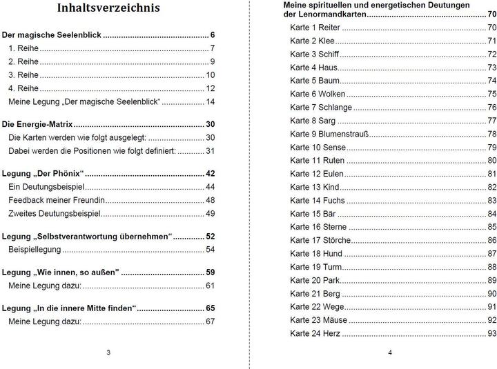 Produktbild Der magische Seelenblick mit den Lenormandkarten (Deutsch, Andrea Rosenthal, 2022)