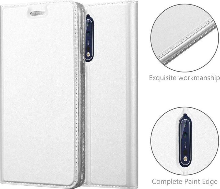 Actual product image Cadorabo Book Classy Style Cover (Apple iPhone 8)
