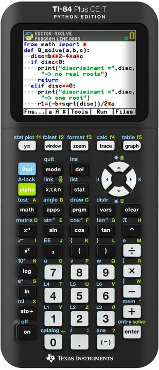 TI 84 Plus CE-T Python Edition (Akku)