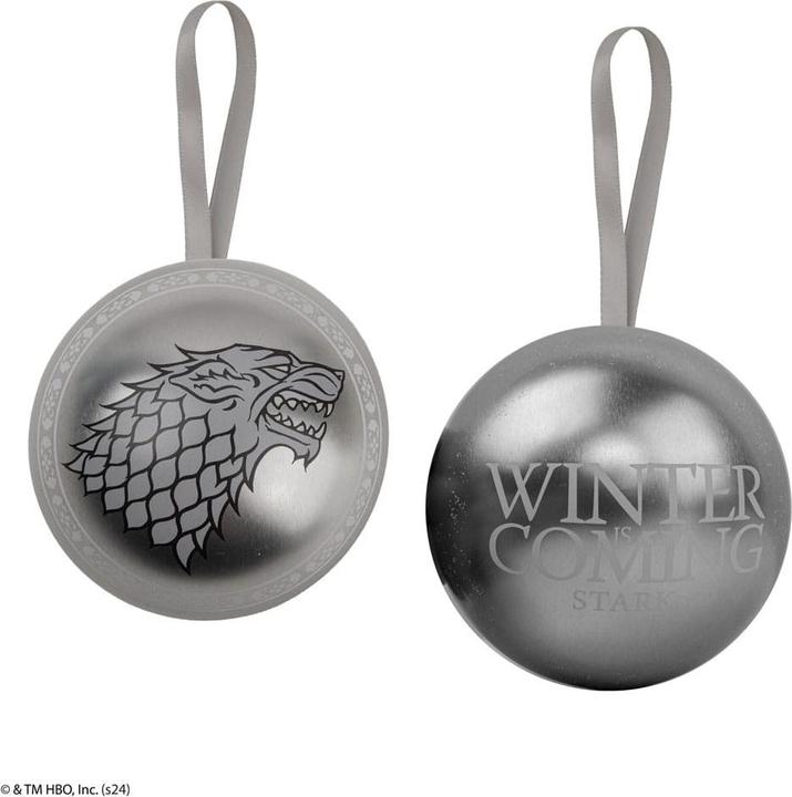 Immagine prodotto Cinereplicas Decorazioni per l'albero di Natale di Game of Thrones con collana di Stark (1 -parte)