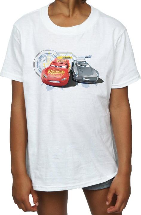 Image du produit Disney - T-shirt CARS LIGHTNING VS STORM - Fille (152, 158)