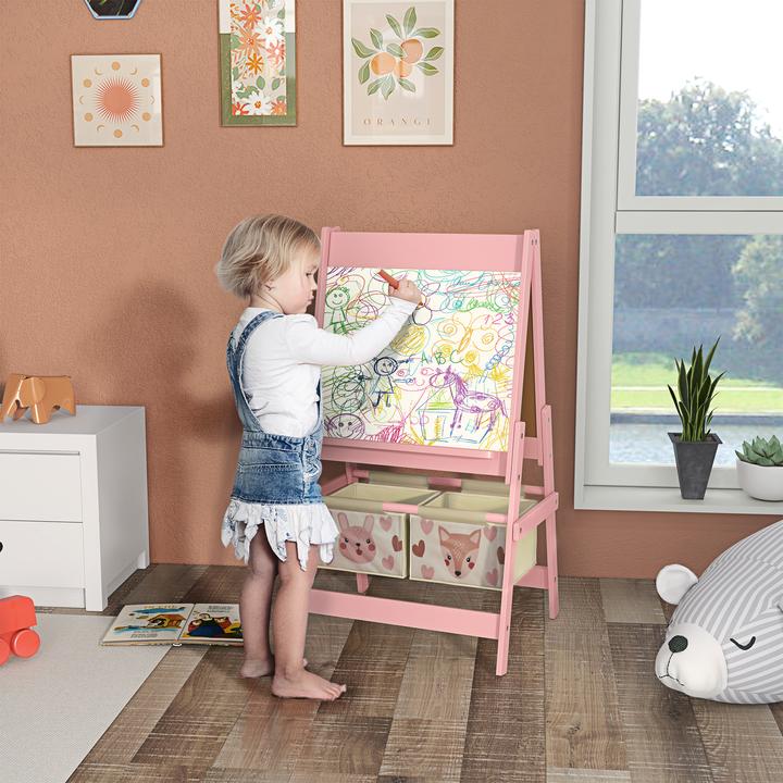 Actual product image Aiyaplay Children's board with paper roll and hanging bag