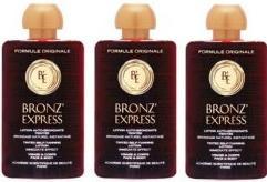 Actual product image Bronz Express 3x Academie Lotion Auto-Bronzante Teintee self-tanning lotion 100 ml = 300 ml (300 ml)