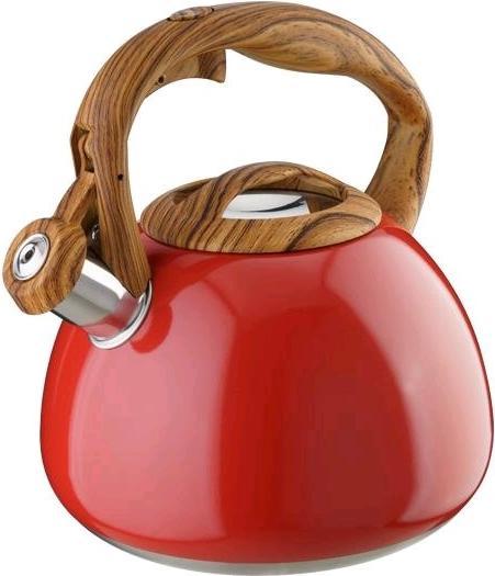 Eva- Kochen und Haushalt Eva flute kettle redwood look handle3 l (3 l)