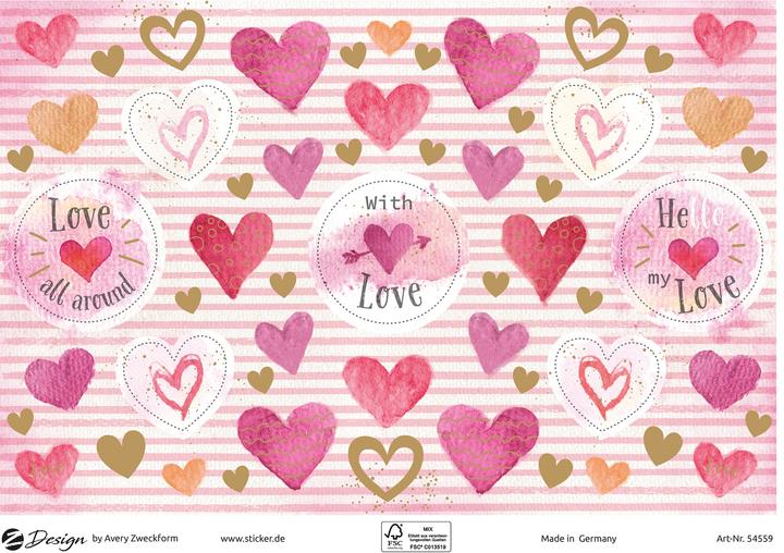 Actual product image Avery Motif sticker