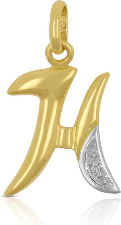 Produktbild Muau Buchstabe (Weissgold, 750/18K Gelbgold)