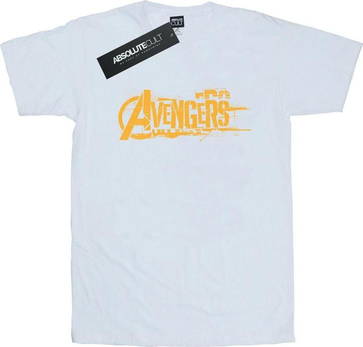 Produktbild Avengers Infinity War Orange Logo TShirt (S)