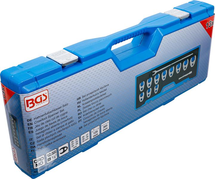 Produktbild BGS Hahnenfussschlüssel-Satz (21 mm, 22 mm, 23 mm, 24 mm, 25 mm, 26 mm, 27 mm, 28 mm, 30 mm, 32 mm, 20 mm)