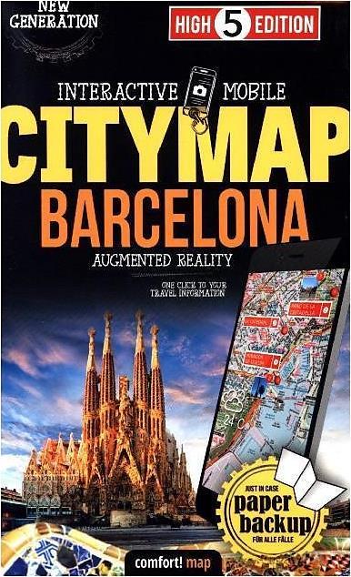 Immagine prodotto High5 Mappa della città di Barcellona 1:20 000